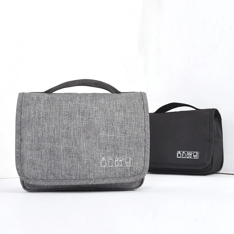 Hochwertige Make-up-Taschen für Damen Reise-Kosmetiktasche Kulturbeutel Wasserdichter Organizer Neceser Hängende Badezimmer-Waschtasche