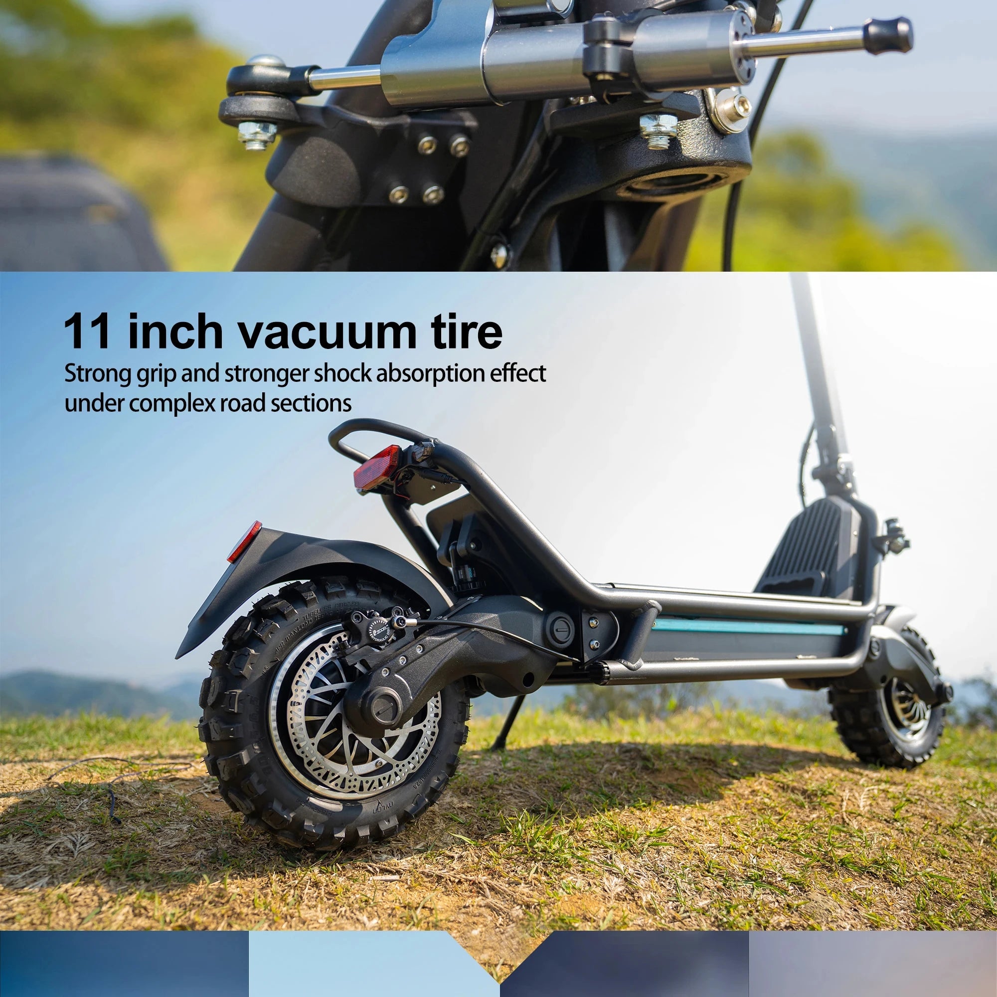 JOYOR E6-S Erwachsenen-Elektroroller 3200W Motor 60V31.5AH Akku Offroad-EScooter NFC-Entsperrung Hydraulische Bremse Klappbarer E-Scooter