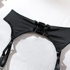 Sexy Dessous-Set mit Schleifenverzierung, durchbrochen, für Damen, einfarbig, exotische Bekleidung, weiblicher Stil, reine Begierde, Unterwäsche mit Strapsen und Handschuhen