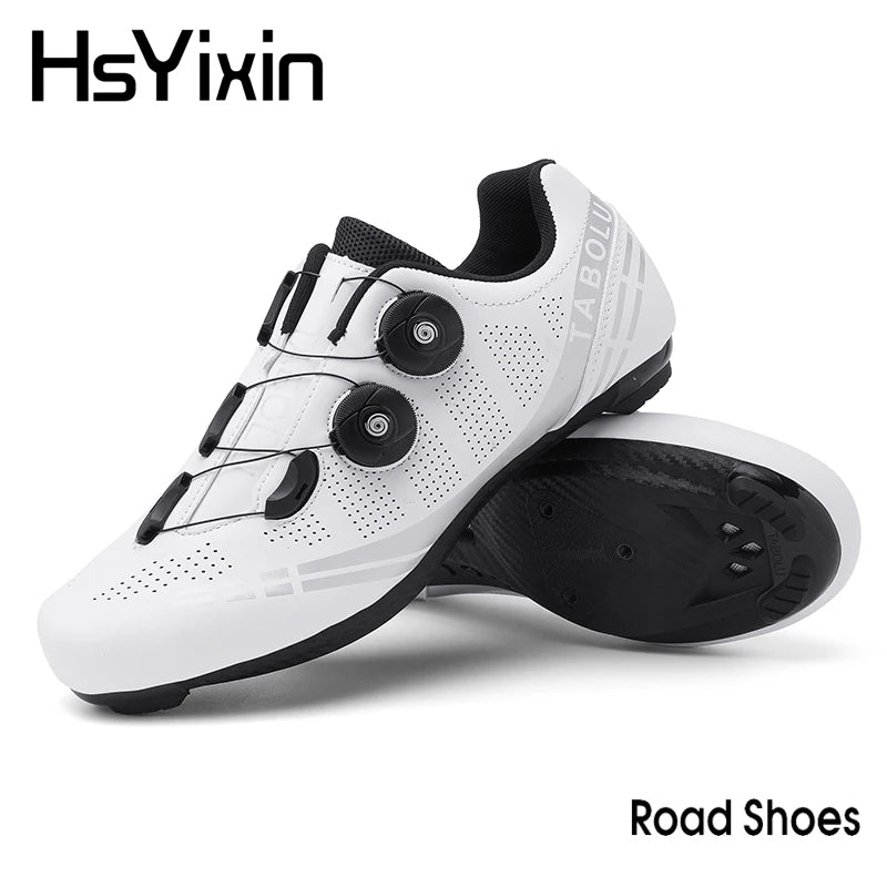 Fahrradschuhe aktualisiertes Modell MTB Fahrrad Herren Rennen Wettkampf selbstsichernd Speed Fahrrad Sportschuhe Damen Spd Cleats Radschuhe
