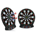 Professionelle elektronische Dartscheibe mit LCD-Anzeige, 6 Darts inklusive, für Zuhause, Bar und Party