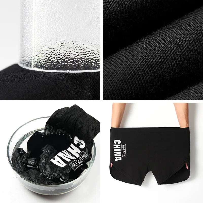 Fashion Locker Herrenunterwäsche 100% Baumwolle Weiche Mittelbund-Boxershorts Atmungsaktive Unterhosen Jungen Große Größen Boxershorts Schlafanzug