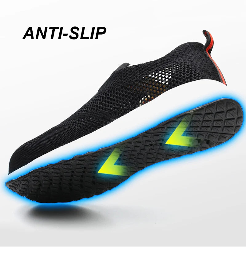 Sommer Mesh Leichte Arbeitssneaker Stahlkappe Schutzarbeitsschuhe Herren Damen Atmungsaktive Bauschuh Arbeitsstiefel Herren