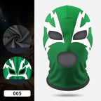 Boxmaske Wrestling Maske Elastische Milchseidenmaske Lycra Stoff Print Halloween Party Kostüm Partymaske