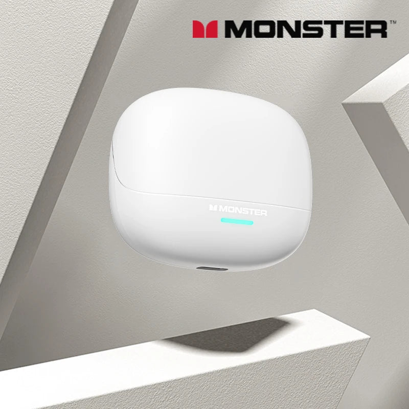 Monster MQT52 Bluetooth 5.4 Wireless Kopfhörer 24 Std. Akkulaufzeit Stereo-Kopfhörer Niedrige Latenz Gaming Dual-Modus Headset Geschenk