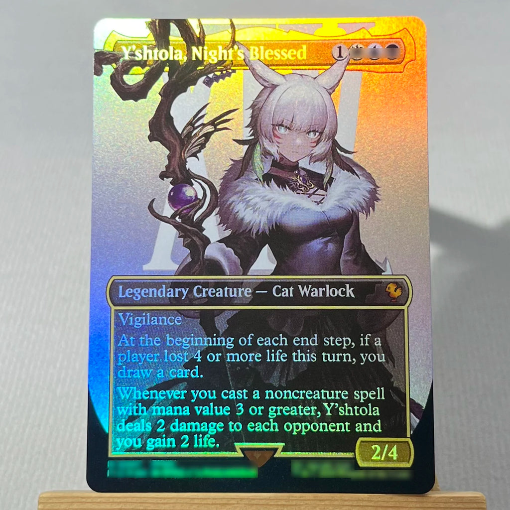 FCA FIN FIC PIP LTR FOIL4-002 magische Karten Antiker Kupferdrache Tcg Proxy Reisender Chocobo Celes, Runenritter Gathering