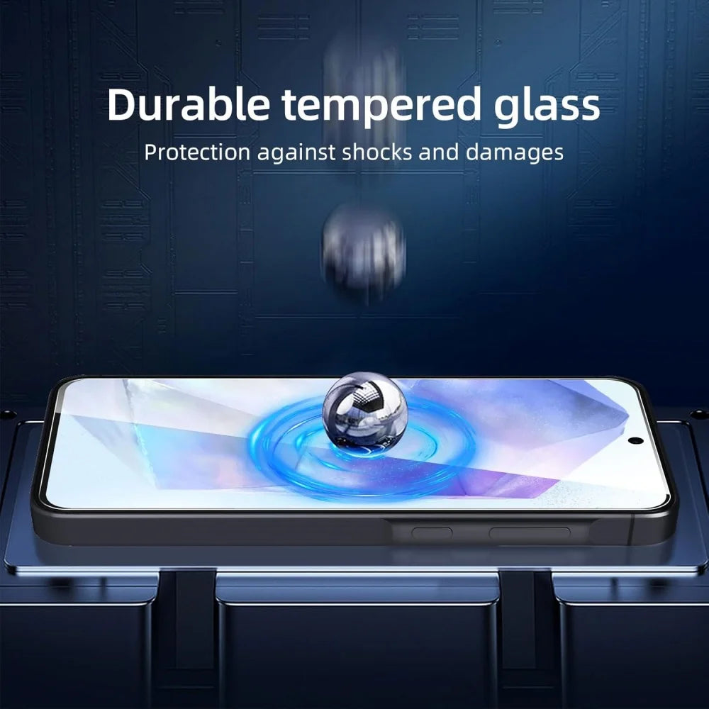 3 Stück HD Panzerglas für Samsung A17 A27 A37 A57 A16 A26 A36 A56 A55 A53 A54 A35 A25 A15 Displayschutzfolie Samsung Galaxy S26 S25 S24 Ultra Cristal Templado S24 FE S23 S22 S21 Plus