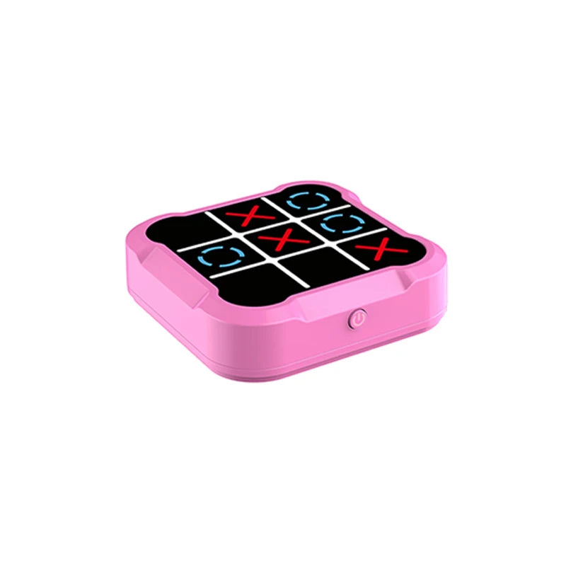 1 Stück Tic-Tac-Toe Brettspiele für Erwachsene Kinder Montessori Puzzle Tischspiel Schachset Tragbare Tischspiele Tic-Tac-Toe