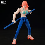 9L3D Gedruckte Anime One Piece Naruto Demon Slayer Dummy13 Lucky T13 Bewegliche Shapeshift Actionfiguren Mannequin Spielzeug Sammlerstücke