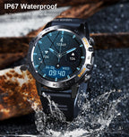 MEVADEN Steel 1,39 Zoll Herren Luxus-Smartwatch Bluetooth Anruf Sport-Fitness-Tracker Gesundheitsmonitor Smartwatch für Männer MD52