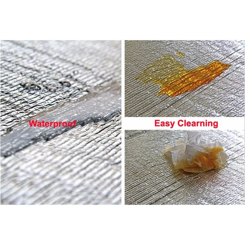 Aluminiumfolie Feuchtigkeitsdichte Unterlage Outdoor Camping Wasserdichte Zeltunterlage Tragbare Picknickmatte Leichte Wander Schlafunterlage