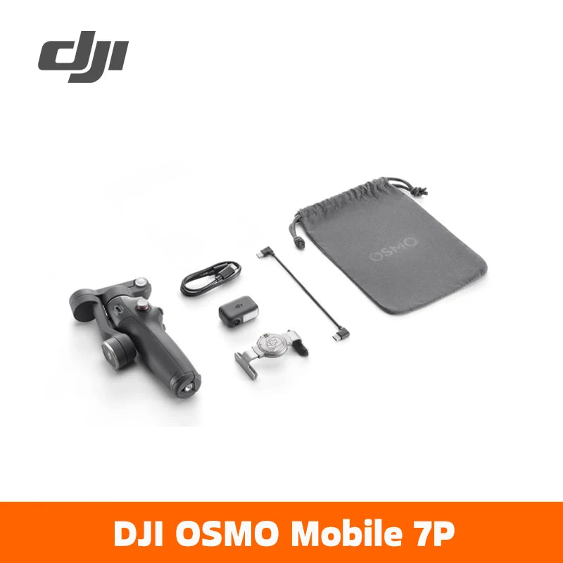 DJI Osmo Mobile 6/7/7P/8 Handheld Gimbal 3-Achsen-Stabilisierung ActiveTrack 5.0 integrierte Verlängerung Rot Originalmarke auf Lager