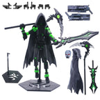 T13 Actionfigur, 3D-gedruckt, mehrgelenkig, beweglich, Titan 13 Lucky Dummy Nova Roboter-Actionfigur, Desktop-Montage, fertiges Geschenk