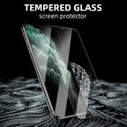 1-5 Stücke 9D Full Cover Panzerglas für iPhone 17 16 15 11 12 13 14 Pro Max 16E Displayschutzfolie für iPhone 13 Mini XR X XS Max