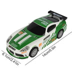 Analoge Slot-Car 1:32 Maßstab Renn-Polizei Spielzeug für Kinder Elektrische Rennstrecke