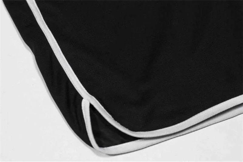 Sommer-Sport-Shorts, atmungsaktiv, Mesh, Herren, Kordelzug, elastische Hose, Lauftraining, Outdoor, Fitness, Jogging, gerade