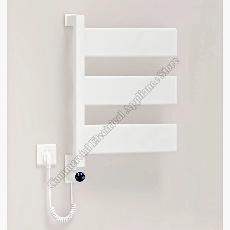 Elektrischer Handtuchhalter Intelligent Edelstahl Temperaturregelung Bad Elektrischer Handtuchwärmer
