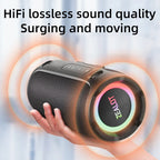 ZEALOT-S76 50W Tragbarer Super-Subwoofer Tragbarer Lautsprecher für Zuhause und Outdoor, wasserdichte Säule, Bluetooth-Lautsprecher, Soundbox