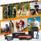 BUCKLOS Polarisierte Fahrradbrille UV400 Rennrad-Mountainbike-Brille TR-90 Rahmen Winddichte Outdoor-Sportbrille Fahrradteile