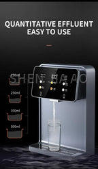 Wandmontierter Instant-Warmwasserspender UV-Sterilisation Quantitative Wasserausgabe 100℃ Wasserkocher Smart Dispenser für Zuhause