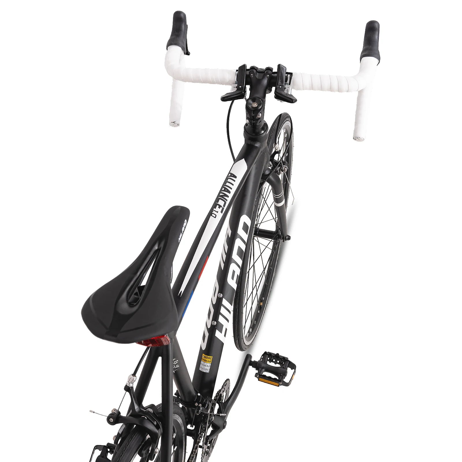 Hiland 700c Rennrad, 14 Gänge, leichter Aluminiumrahmen, Rennrad, City-Commuter-Rennrad für Damen und Herren