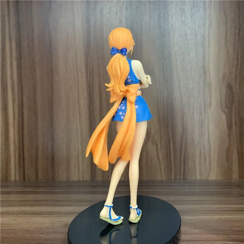 Neue One Piece Figur Ninja Nami PVC Figuren OP Tama Luffy Yamato Kaidou Zoro Sanji Usopp Law Newgate Modell Geschenk Spielzeug