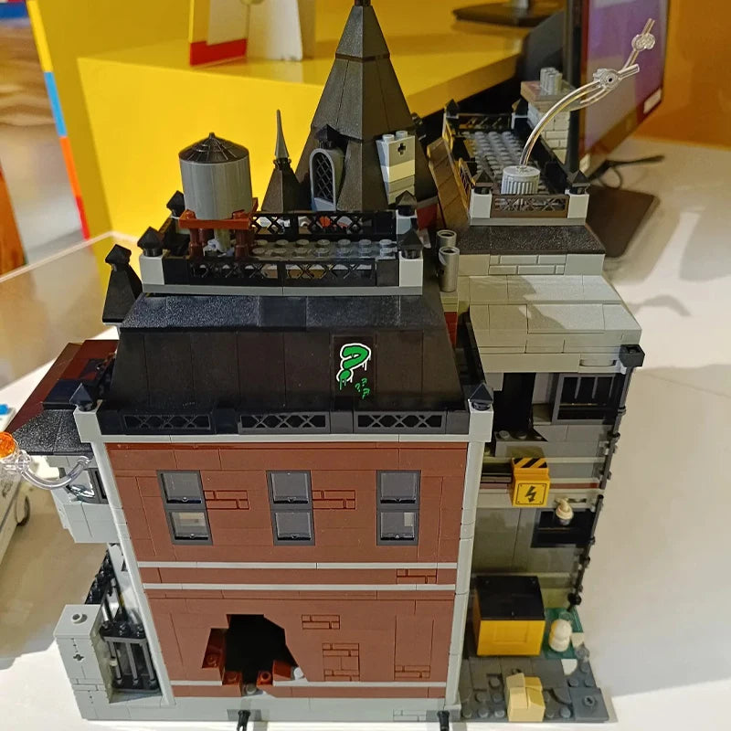 2953 Teile 76300 Arkham Asylum Kompatibles Bauset Geburtstags- und Weihnachtsgeschenk für Kinder und Erwachsene Schneller Versand