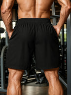 Gym Shorts Herren Sommer Quick Dry Trainingsshorts Fitness Kordelzug Leichte Athletische Jogginghose Workout Unterteile Laufsportbekleidung