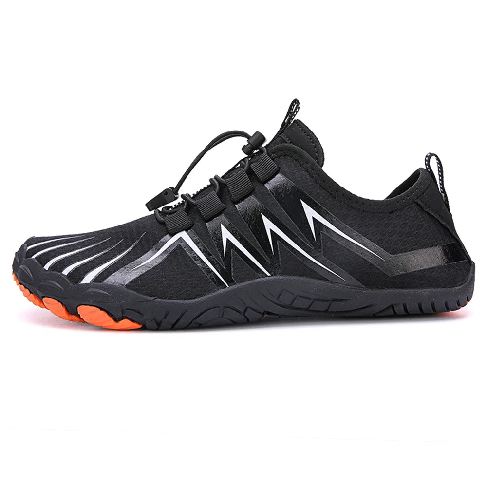 Unisex-Schnelltrocknende Wasserschuhe Herren Damen Bunte Strand-Schwimm-Surf-Wasserschuhe Paar Barfuß-Upstream-Sneaker