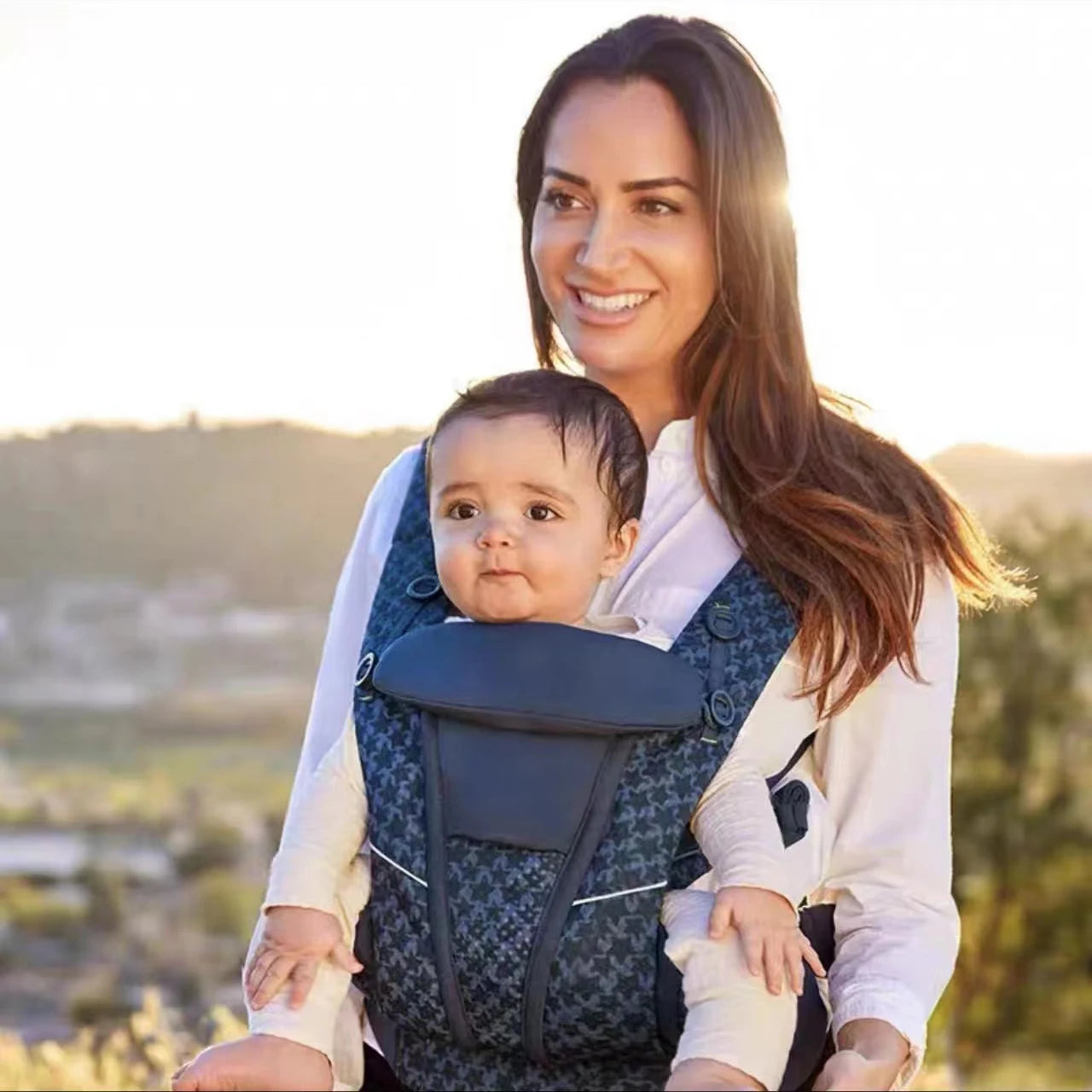 Egobaby Omni Baby Carrier Cotton Breathable Ergonomic Backpacks Holder Shoulder Waist Belt Sling Suspenders 360