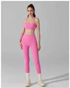 Activewear Set 2-teilig: Sport-BH & High Waist Leggings, Workout-Outfit für Yoga, Laufen, Fitness & Gym Kleidung für Damen