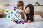 Neues Cartoon-Muster Kinder-Tablet 7 Zoll Quad-Core 4GB RAM 64GB ROM Android Lernspiele Tablets Kindergeschenke