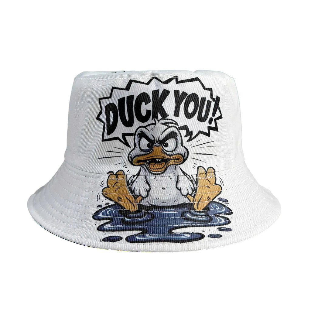 Cartoon Youthful Cool Novelty animal cow frog duck fisherman hat Outdoor Leisure Sunscreen Sun Hat Men Women bucket hats