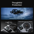 DJI Avata 360 Drohne 1-Zoll-Sensor 8K HDR Panorama Drohne 4K Einzelobjektivmodus 20km Reichweite 4G Verbesserte Übertragung FPV Quadcopter Avata 360