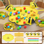 Bumble Bee Magnetspiel Lustige Familienbrettspiele Montessori Sortierpuzzle Angelspiel Interaktive Spiele für Kinder und Erwachsene