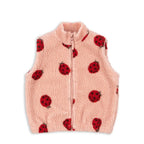 2026 KS Brand Winter Baby Girls Boys Lambswool Cherry Jackets Kids Clothes Boys Sequin Cartoon Outerwear Children's Coats 1-9Yrs