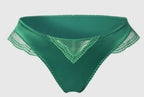 Sexy französisches Satin-Spitzen-Dessous-Set für Damen mit großer Oberweite, transparenter, schmaler Brustbereich, ultra-dünnes Sommer-BH-Set mit kleinen Cups, S-XL