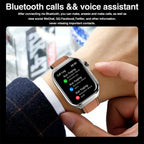 2026 Neue Pflegegrad-Harnsäure-Blutfettwerte Smartwatch Herren EKG+PPG Blutdruck Herzfrequenz Bluetooth Anruf Gesundheits-Smartwatch
