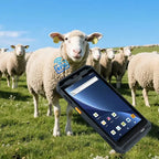 Handheld 125kHz-134,2kHz RFID Tierohrmarkenleser Android PDAs Scanner für Rinder-/Ziegenmilchviehbetriebe und Viehbestandsdatenmanagement