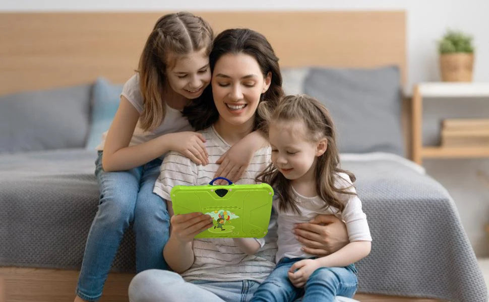 Neues 5G WIFI 7 Zoll Android Kinder-Tablet Quad Core 4GB RAM 64GB ROM Dual-Kameras Günstiges und einfaches Kindergeschenk Tablet PC
