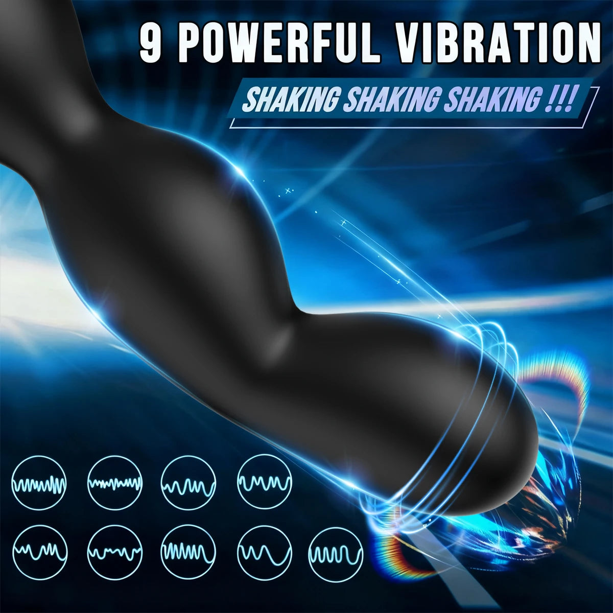 APP Bluetooth Analdildo Vibrator für Herren Prostata-Massagegerät Drahtloser Remote Buttplug Vibrierendes Sexspielzeug für Erwachsene für Frauen, Männer, Homosexuelle