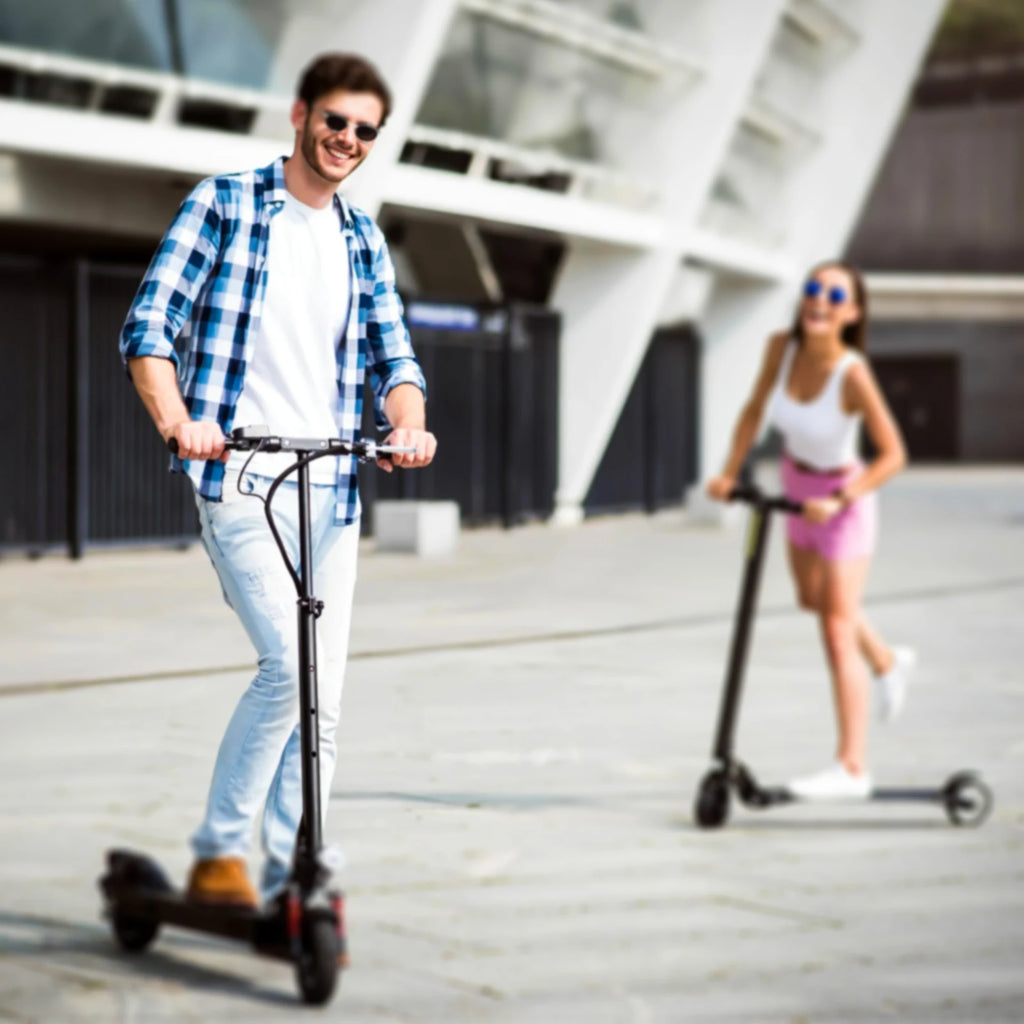 E-Scooter für Erwachsene Höchstgeschwindigkeit 35km/h E-Roller 500W (Spitze 750W) Elektroroller für Erwachsene