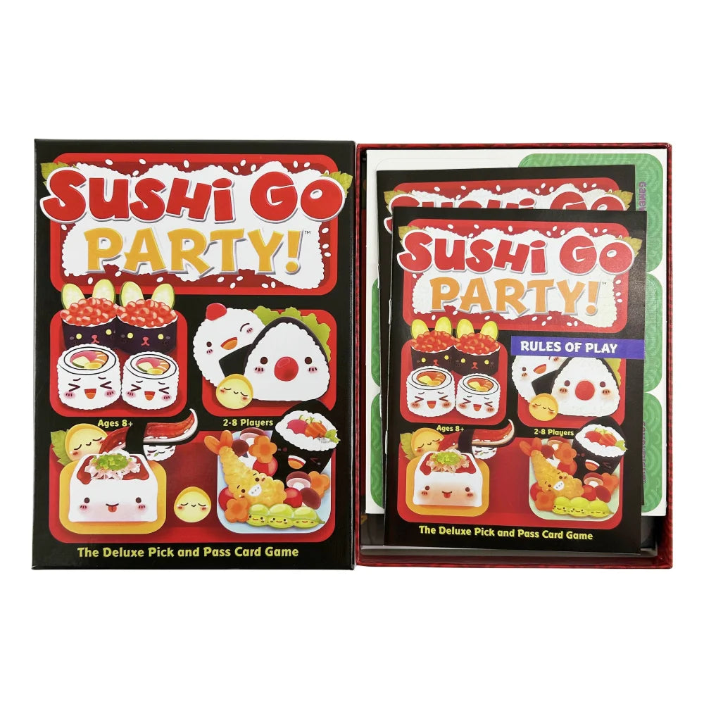 Sushi Go Party Familienspiel Kartenspiel,Lustiges Kartenspiel,Party-Deck