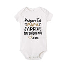 Mach dich bereit, Papa, ich komme in ein paar Monaten – Ankündigung, schwanger, Baby-Bodysuit, Junge, Mädchen, Kleinkind-Strampler, Babyparty-Geschenk