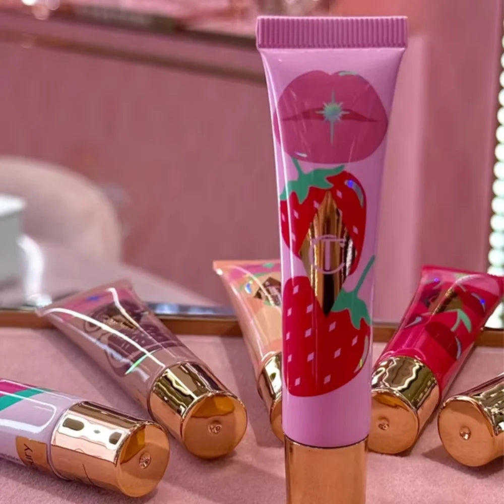 Charlotte Tilbury Lip Gloss Zweifarbiges Herzform-Puder-Rouge-Highlight-Spotlight-Aufhellung Nahtloses Cosplay-Make-up-Geschenk