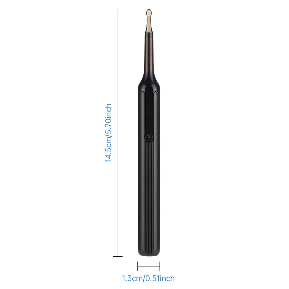 Visueller Ohrenschmalzentferner mit Kamera Sicherer Ohrenschmalzentferner Endoskop mit Kamera Leuchtendes Otoskop Ohrenreinigungsgeräte Ohrenpflege