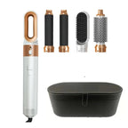 5-in-1 Warmluftbürste Heißluftkamm-Set Professioneller Lockenstab Haarglätter Styling-Tool für professionelle Haartrockner