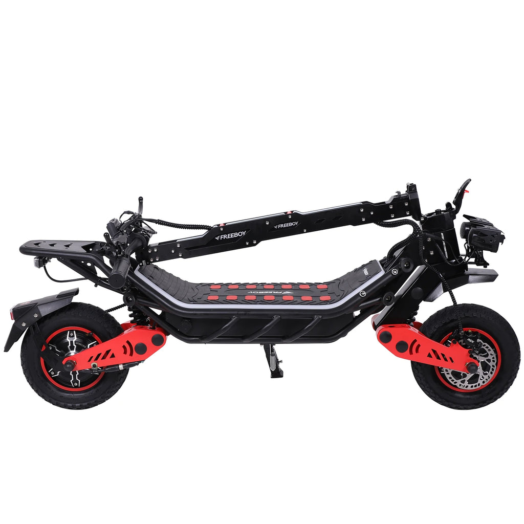 FREEBOY H10 E-Scooter Gift Toolbox 6000W Dual Motor 60V 28AH Battery Speed 75km/h 12" Tires Electric Scooter Hydraulic Braking