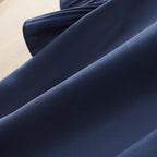 2026 ZANZEA Elegante Sommerbluse Damen Stehkragen Kurzarm-Oberteile Stylisches einfarbiges OL-Arbeitshemd Lässige Schnür-Tunika für den Urlaub
