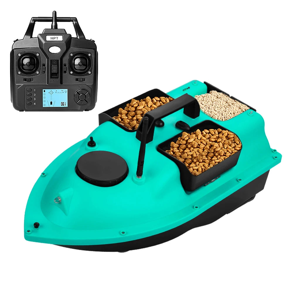Modernes GPS-Futterboot mit 3 Köderbehältern, 12000mAh kabelloses Futterboot mit automatischer Rückkehrfunktion, verschiedene Stile